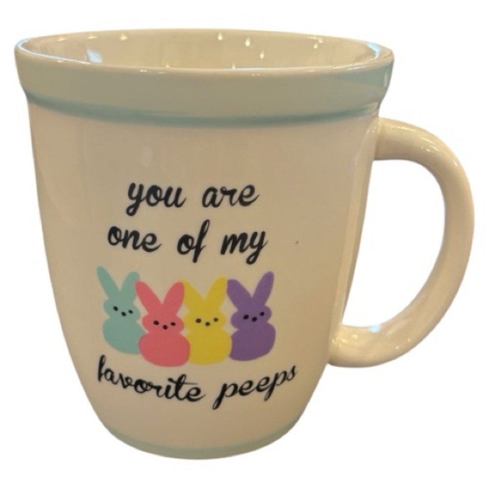 NWOT Colorful “You Are One Of My Favorite Peeps Bunny Mug